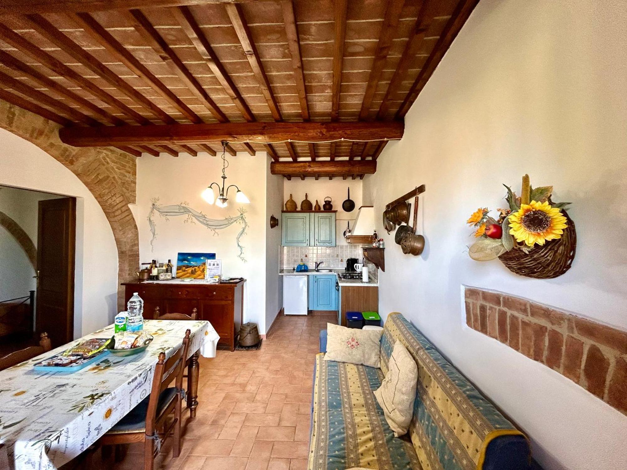 Ferienwohnung Podere Poggio Salto Pienza Exterior foto