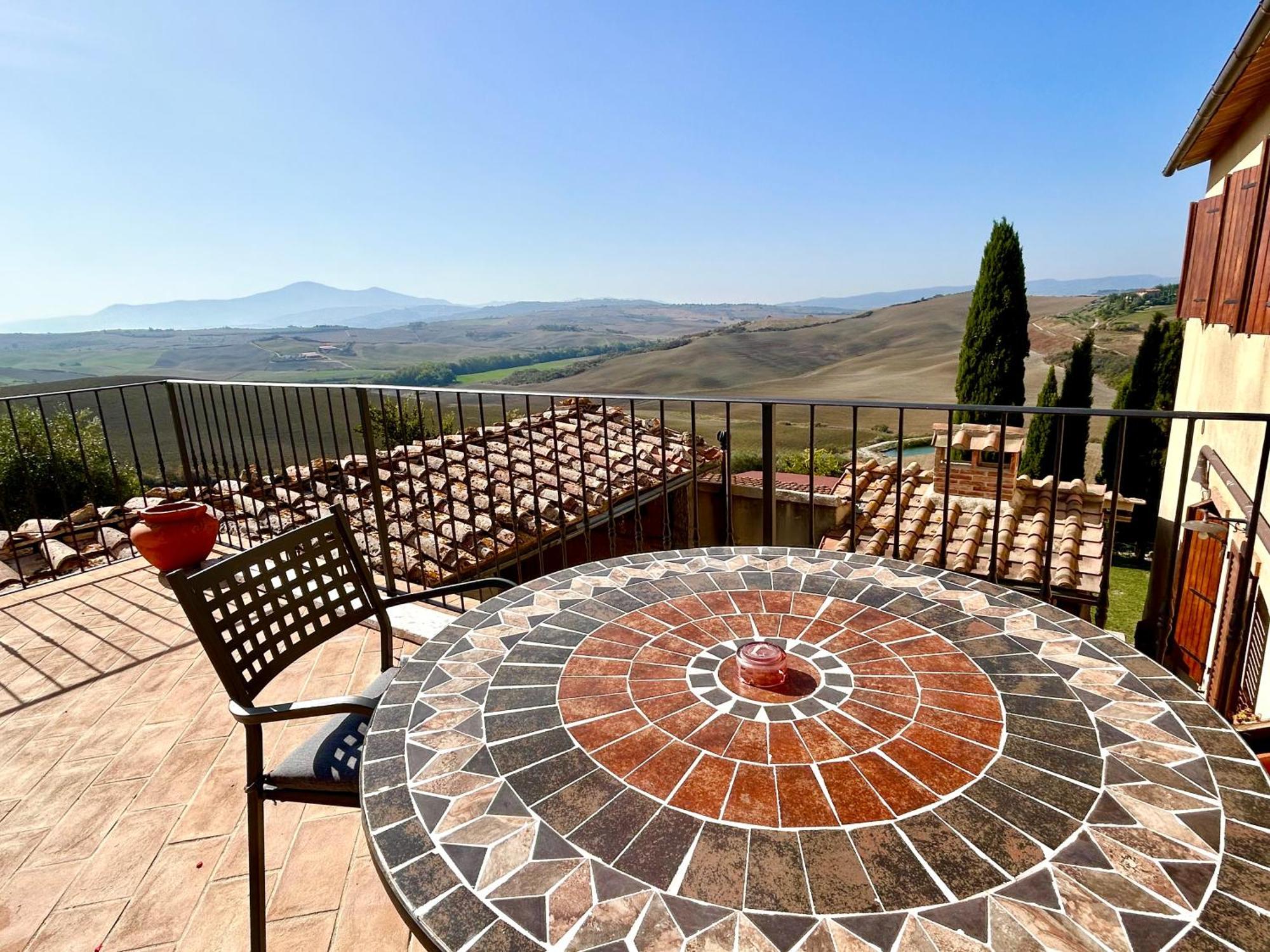 Ferienwohnung Podere Poggio Salto Pienza Exterior foto