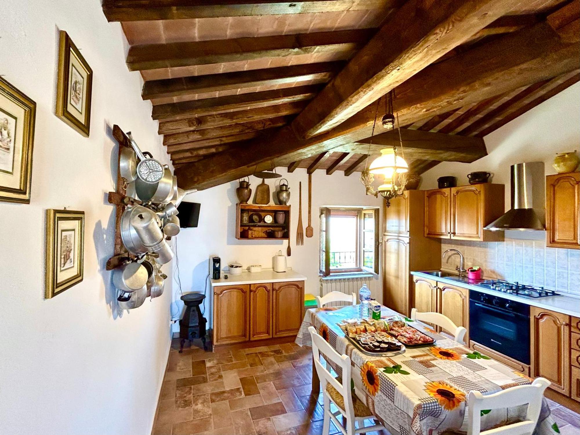 Ferienwohnung Podere Poggio Salto Pienza Exterior foto