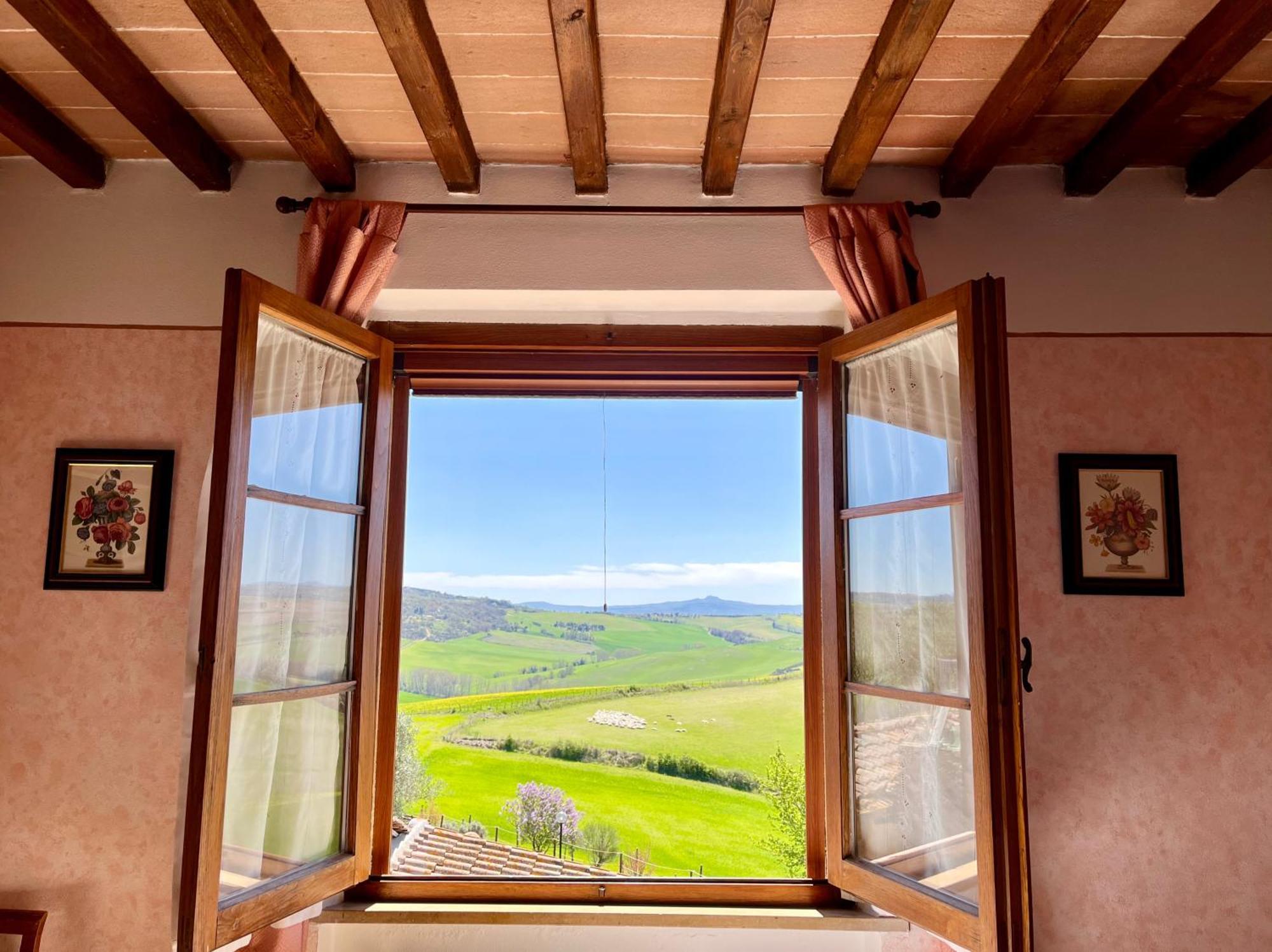 Ferienwohnung Podere Poggio Salto Pienza Exterior foto