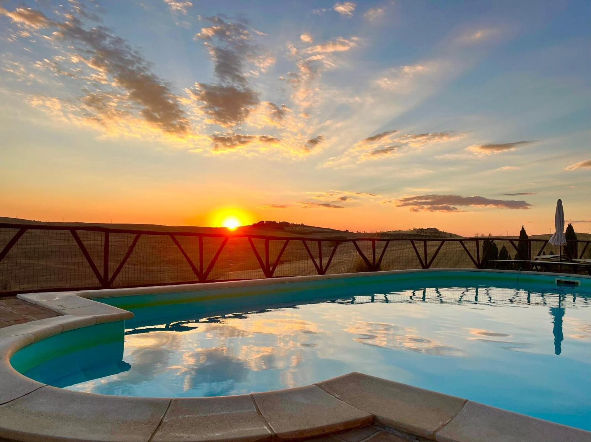 Ferienwohnung Podere Poggio Salto Pienza Exterior foto