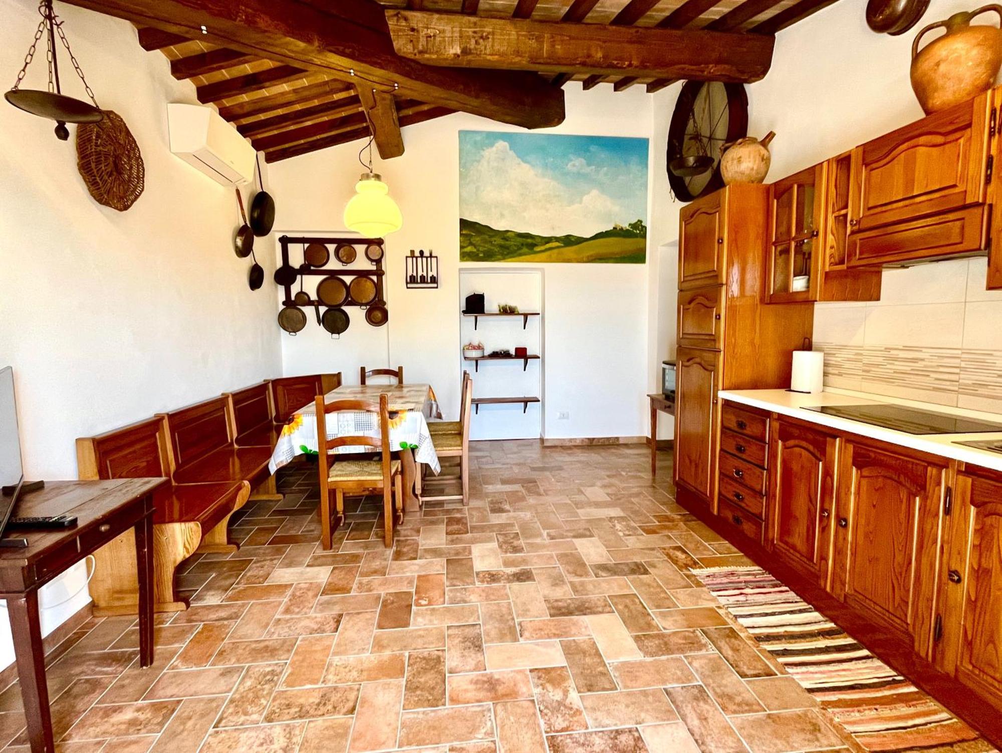 Ferienwohnung Podere Poggio Salto Pienza Exterior foto