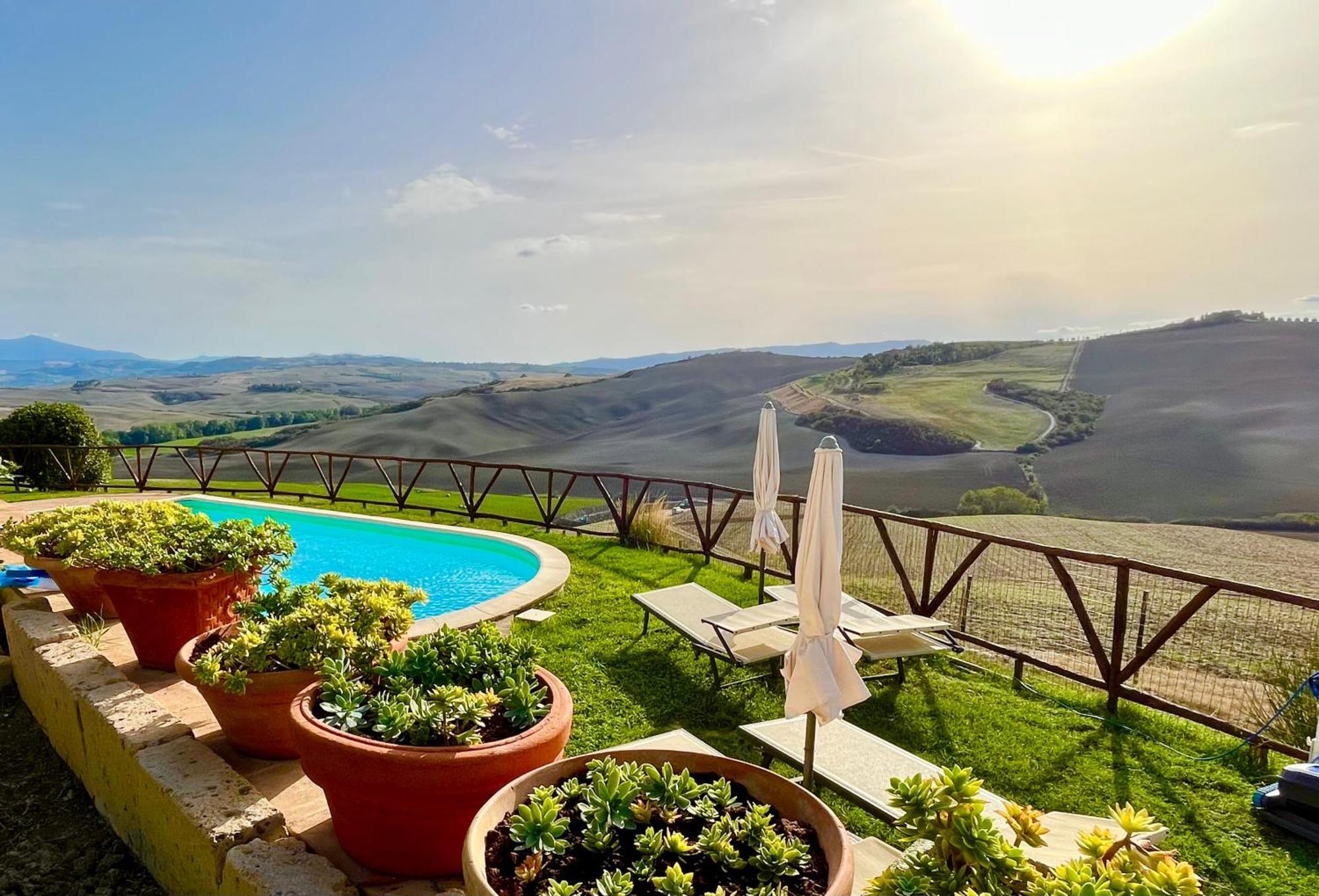 Ferienwohnung Podere Poggio Salto Pienza Exterior foto