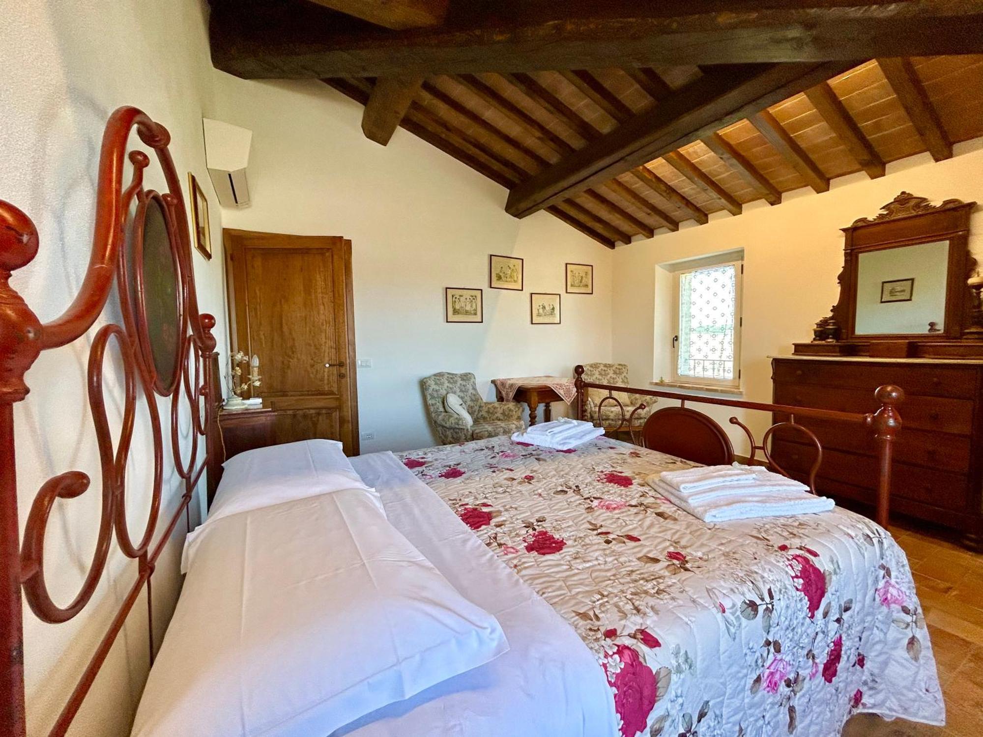 Ferienwohnung Podere Poggio Salto Pienza Zimmer foto