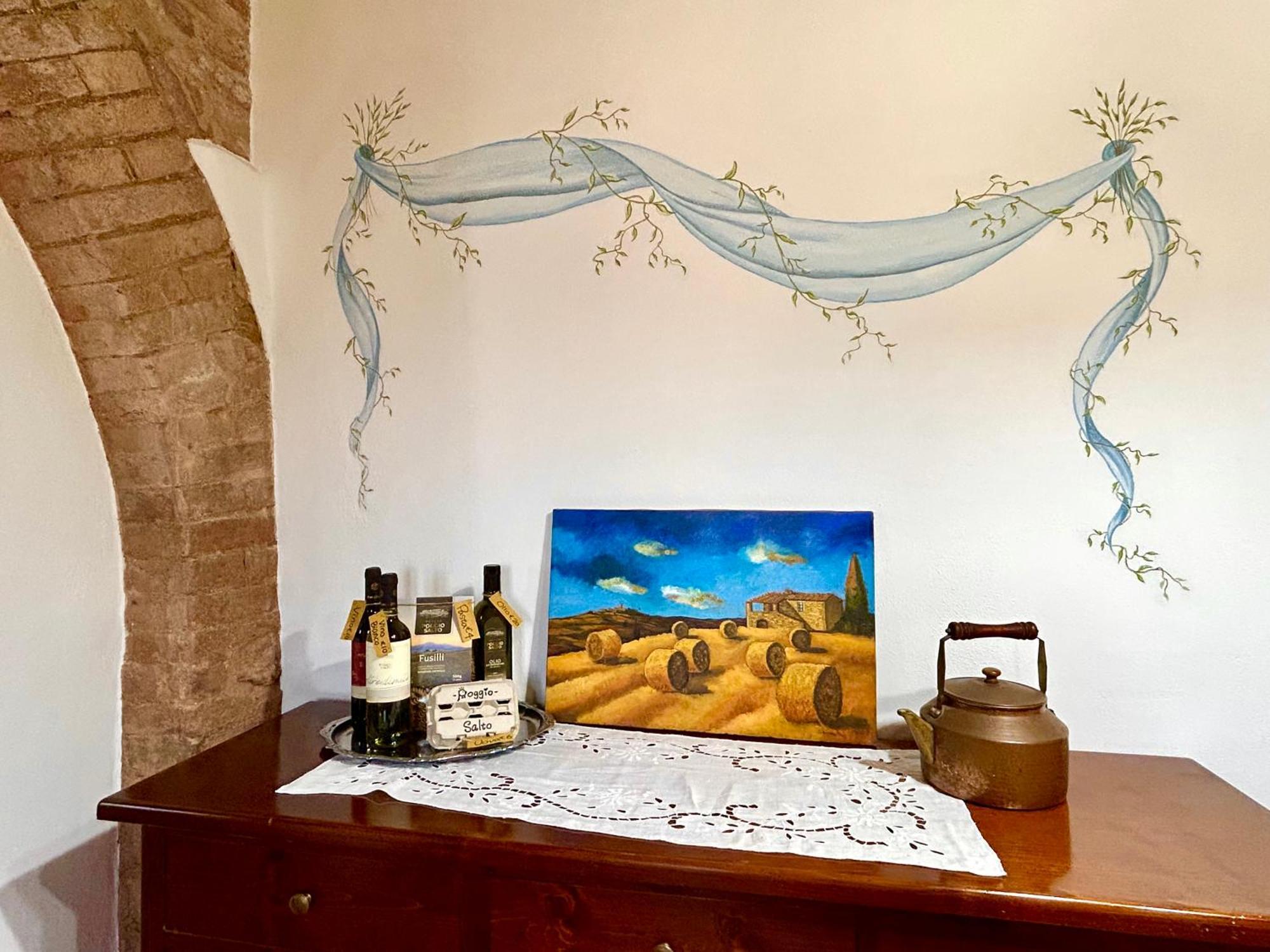 Ferienwohnung Podere Poggio Salto Pienza Zimmer foto