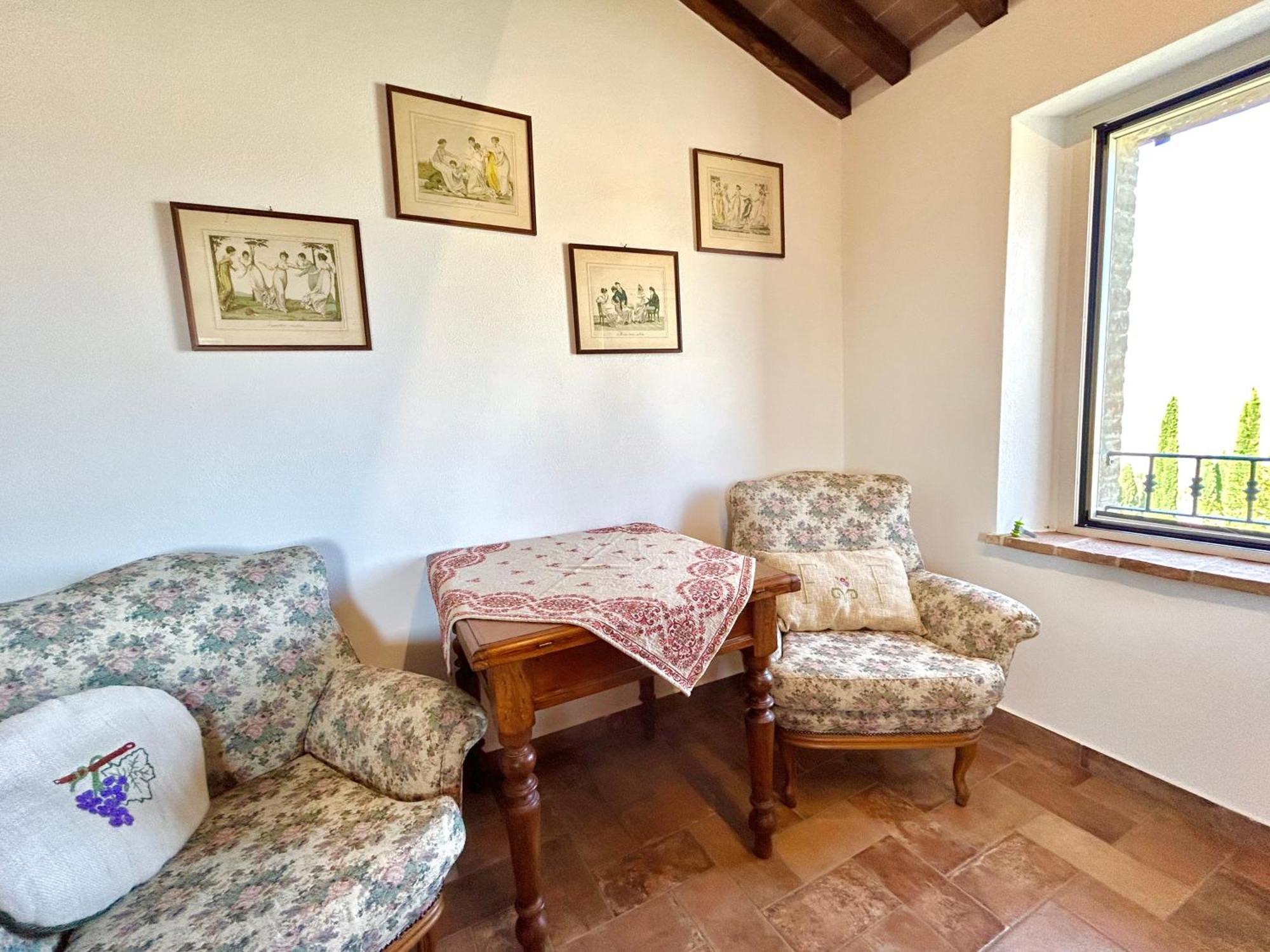 Ferienwohnung Podere Poggio Salto Pienza Zimmer foto