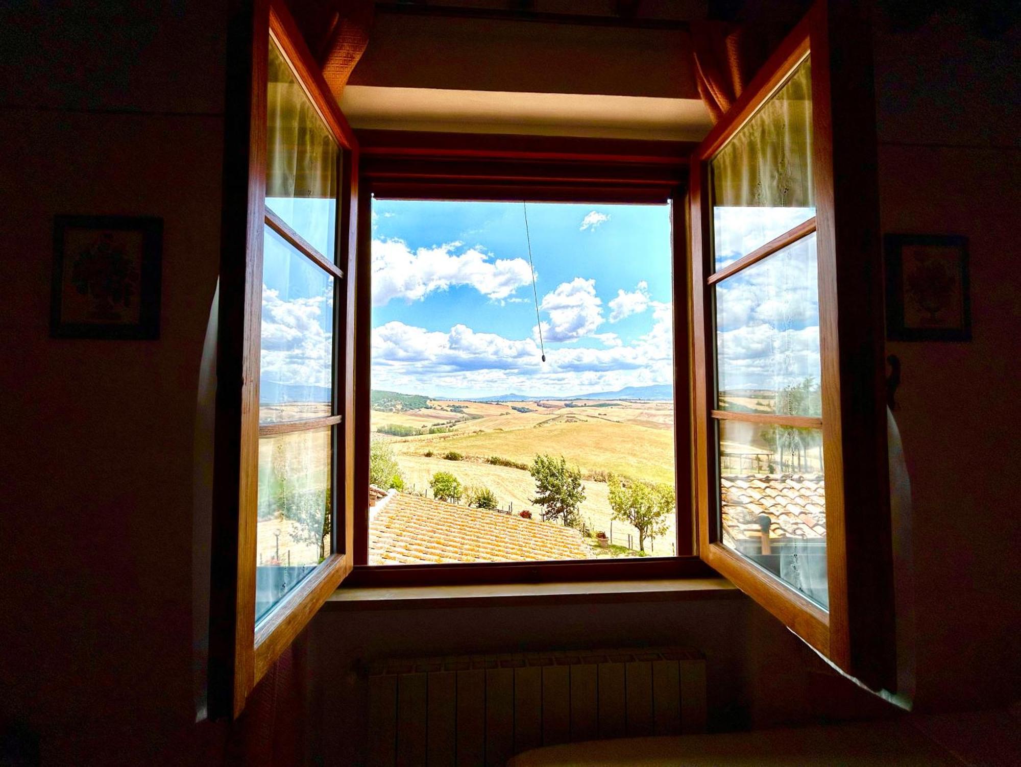 Ferienwohnung Podere Poggio Salto Pienza Zimmer foto