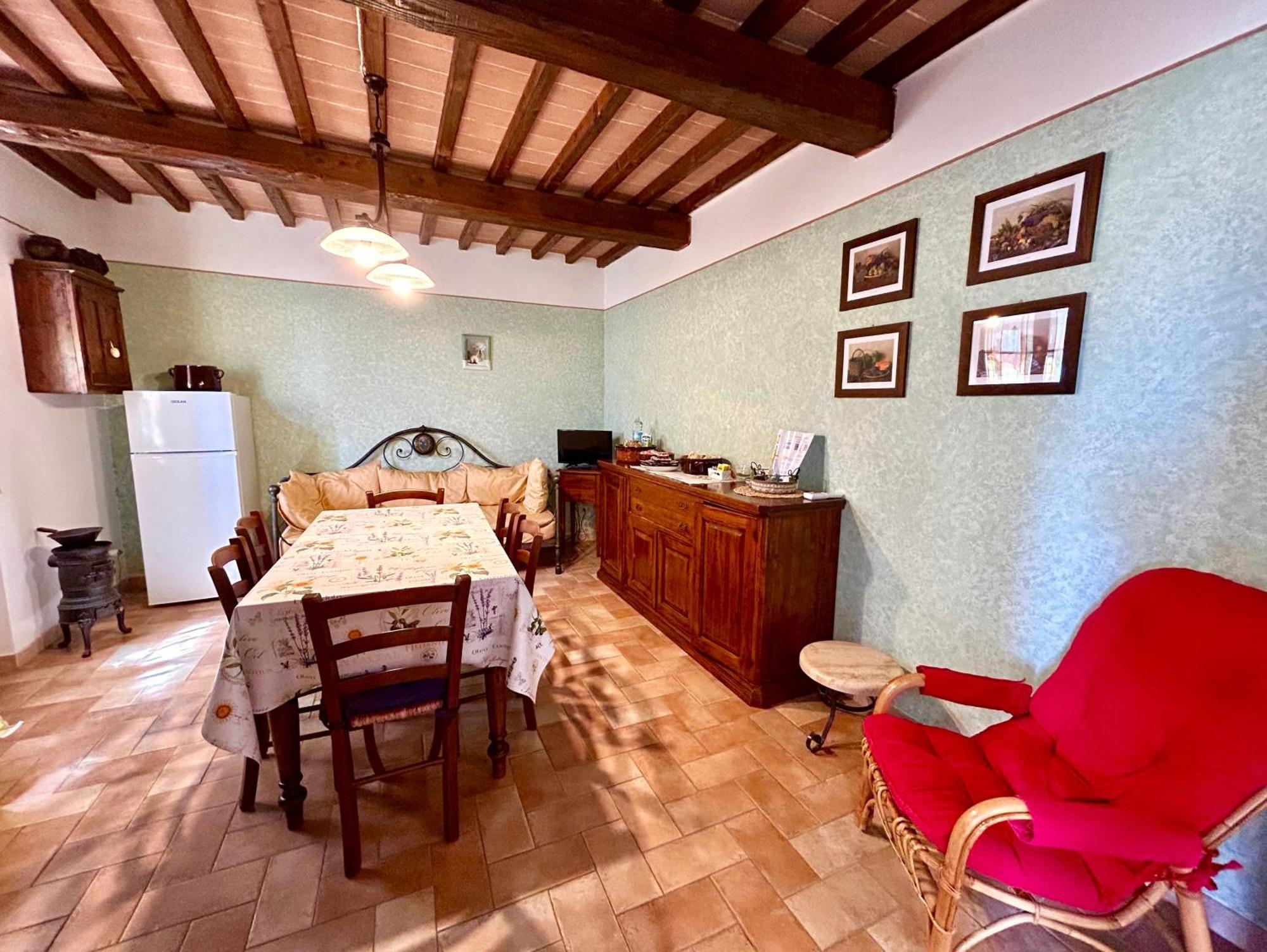 Ferienwohnung Podere Poggio Salto Pienza Zimmer foto